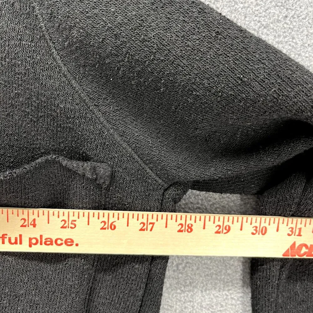 FP BEACH Sweater Womens XS Black Oversized key hole back‎ Free People pocket